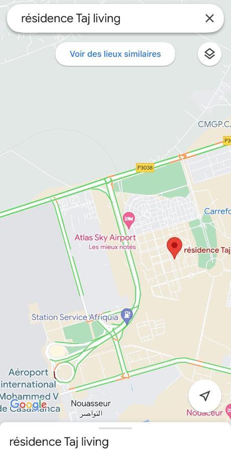 Taj Nouaceur Aeroport Mohammed V Apartment Ngoại thất bức ảnh
